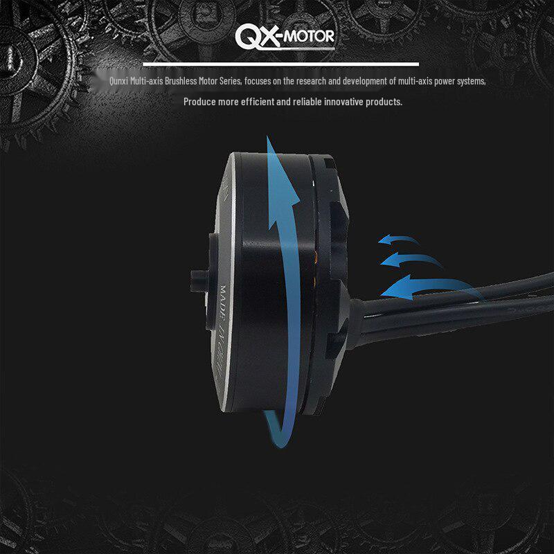 QM6008 Brushless Motor & 5208 ESC Set for Multi-Axis Aerial Photography, Suitable for 1552/1760 Carbon Fiber Folding Propellers