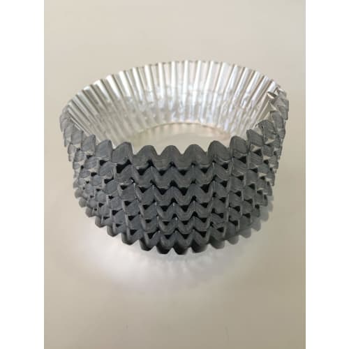 Yamato Bussan Bento Cups, Aluminum Cups, Value Pack, Silver, Size 8, Disposable Side Dish Cups, 162 Count