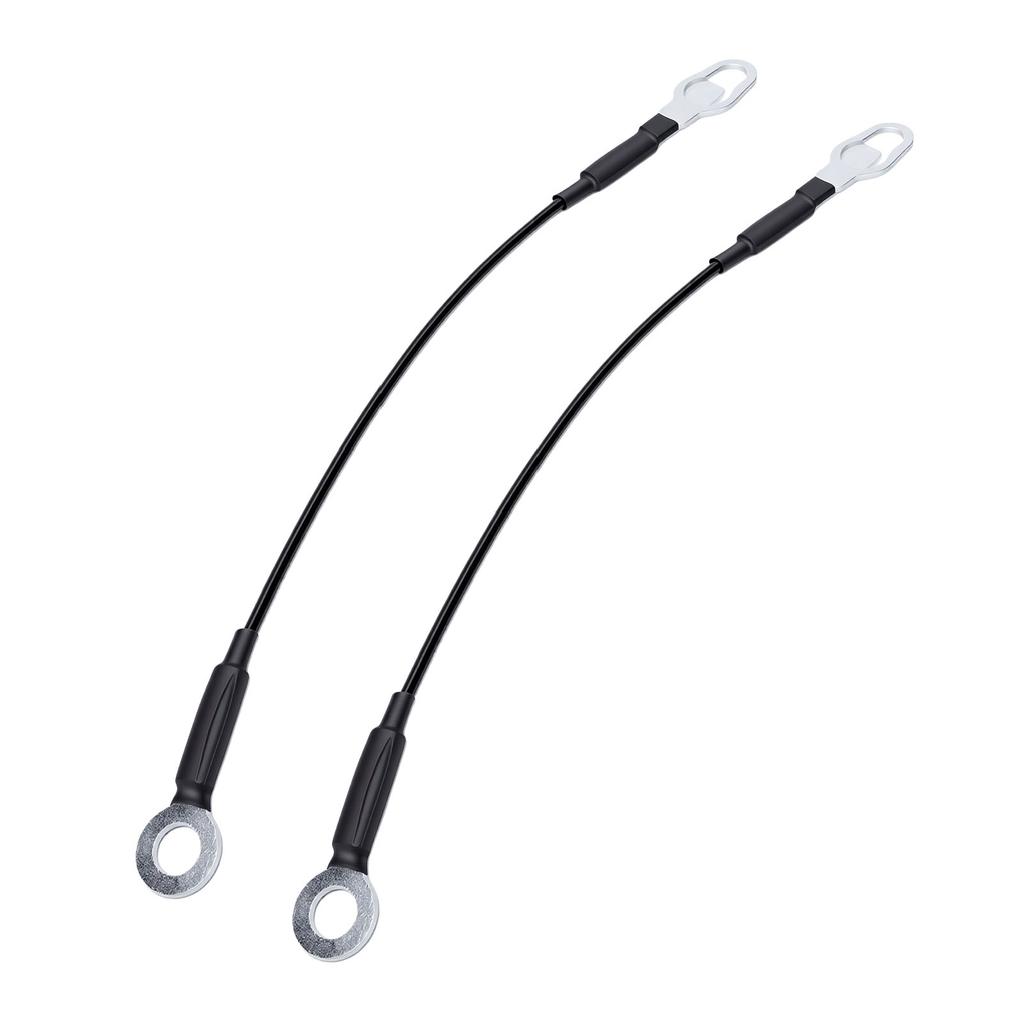 2pcs Tailgate Support Cable Straps Left and Right Replacement for Ford 5L5Z9943052AA 5L5Z9943053AA Tailgate Cable