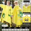 Children's Extended Raincoat with Schoolbag Slot