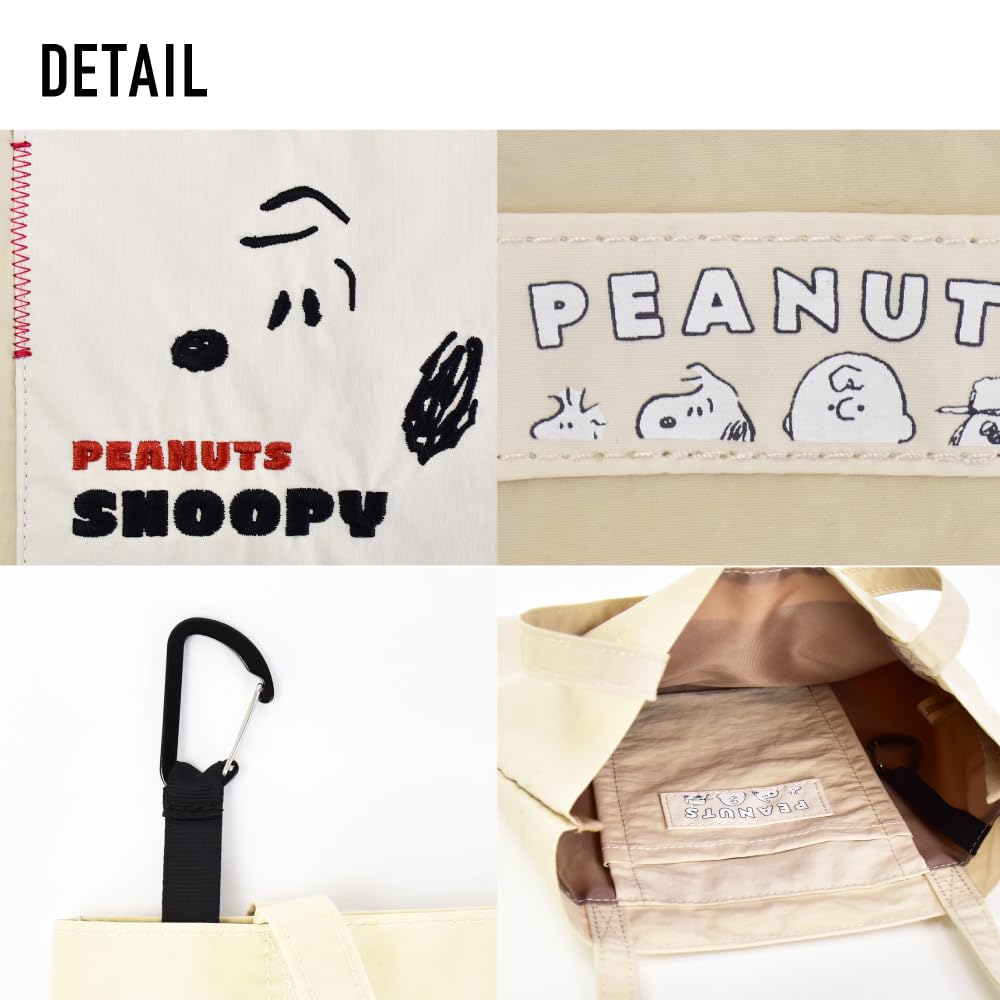 Marimo Craft Mini Tote Perfect for Outings and Character Joe Cool Bag, Small, Walks, Women's Goods, Snoopy0499, (SPC-1308)