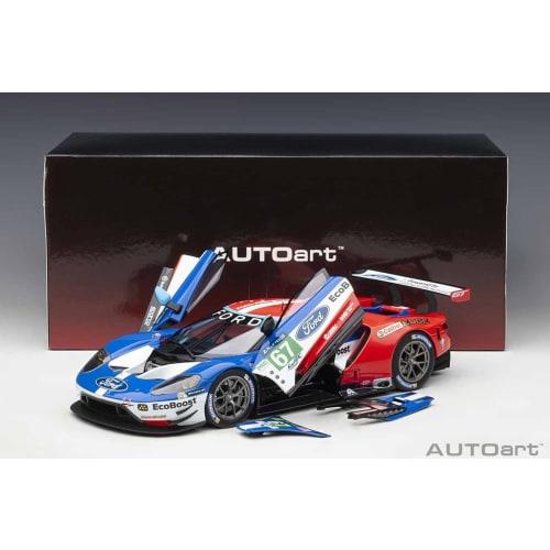 AUTOart 1/18 Scale Scale Model Kit 81710: Ford GT 2017 #67, 2nd Place In the LMGTE Pro Class At the 24 Hours of Le Mans In 2017