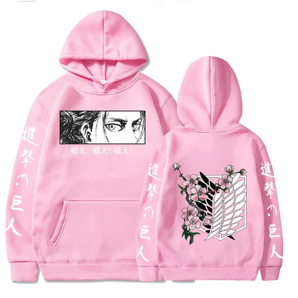 Hot Anime Attack On Titan Plus Size Hoodie Levi Graphic Hooded Men Women Clothes Autumn Warm Sweatshirt Harajuku Streetwear Tops