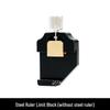 Steel Ruler Positioning Block - 45° Marking Card Positioner & Limit Slider