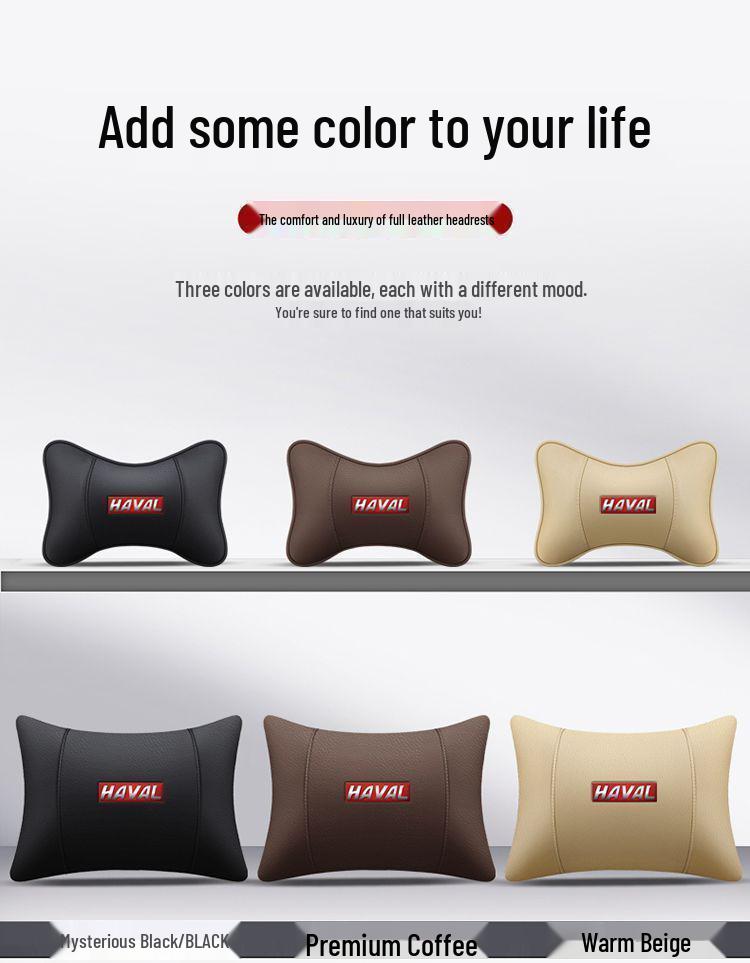 Haval Car Headrest & Lumbar Support: Compatible with H6, Big Dog, H9, Divine Beast, M6, Red Hare, F7