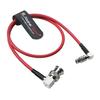 Cables Micro BNC To BNC 4K UHD Compatible Coaxial 75 and Compatible with Blackmagic Video Assist Red Alvin's L-shaped L-shaped Cable, 12G-SDI