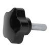 5Pcs Knob Bolt Lathe Hand Grip Twist Knob Nut Screw FiveStar Plum Locking Handle M10x50x30
