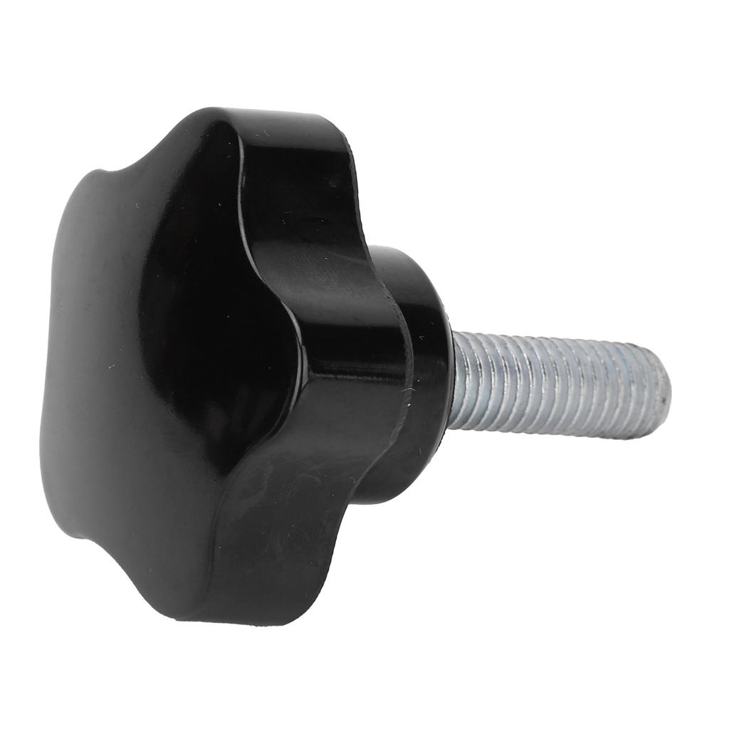 5Pcs Knob Bolt Lathe Hand Grip Twist Knob Nut Screw FiveStar Plum Locking Handle M10x50x30