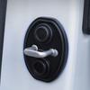 4 pezzi Facili da installare Protezioni in Silicone per Serratura Porta Chiusura Silenziosa Antipolvere Anti-Rattling Universali Vari Modelli per Auto