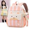 Adorable Cartoon Large-capacity Kindergarten Children Backpack Fashionable Simple