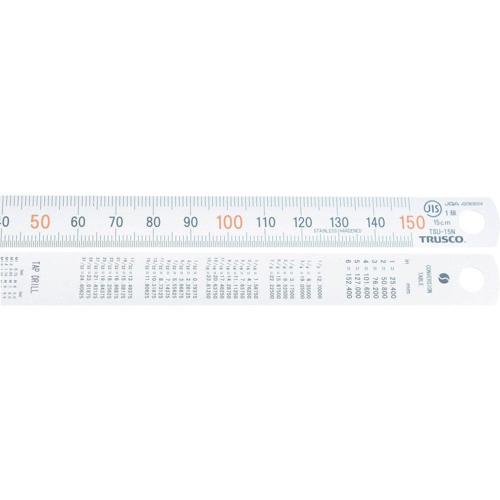 TRUSCO 30cm Ruler of Silver TSU-30N (Case 50),