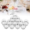 12 Set     Box Cake Stand Cupcake   Display Plate with Lid Party Supplies