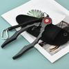 Fishing Pliers with Coiled Strap Portable Fish Mouth Grabber Fish Grippers Replacement Clamps Fish Holder Grippers Tool