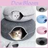Comfy And Cozy Cat Bed Detachable All-season Felt Cat Nest In Various Sizes And Colors