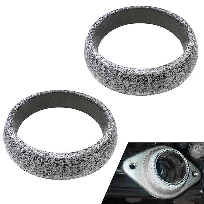 Universal High‑Temperature Exhaust Donut Gasket Ring‑Shape Exhaust Pipe Flange Seal Gasket Exhaust Flange Muffler Replacement