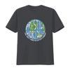 Prestige Worldwide T-Shirt vintage gewaschenes Oberteil für den Alltag Stilvoll dehnbar Designer-Kleidung Atmungsaktiv leicht weich