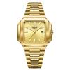 Supply Business Versatile Watch Men's Watch Square Calendar Waterproof Quartz Watch Fashion Men's Watch Business