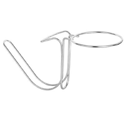 Support de seau latéral en fil d'acier pour le service de seau à glace aux tables de salle à manger et pour l'utilisation au comptoir de bar