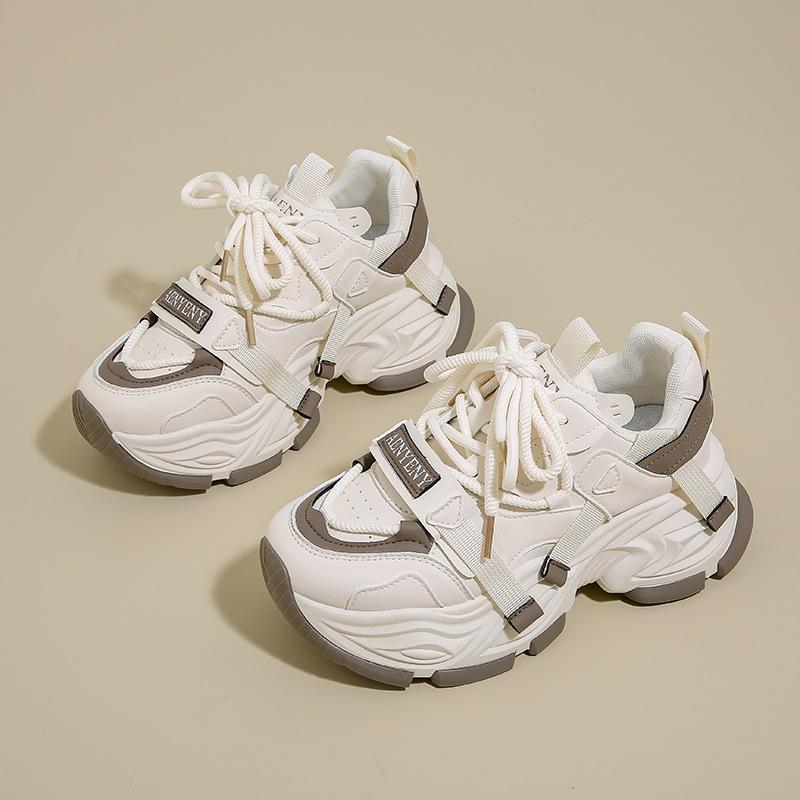 Spring New Breathable Dad Shoes Female Student Casual Women's Platform Running Women's Shoes 9