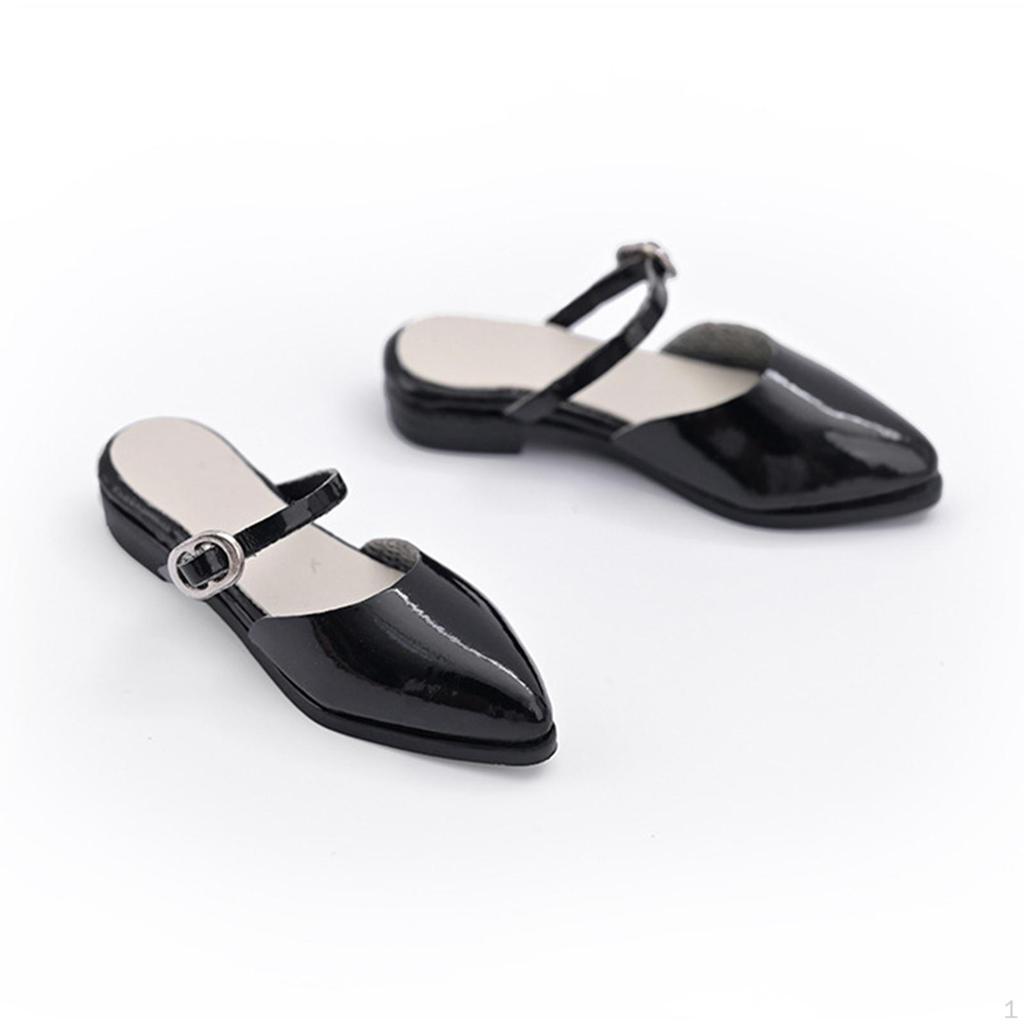 1/6 Scale Sandals Slippers Model Dolls Decoration Accessories Collections Doll Shoes for 12in Female