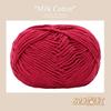 5 Strands Combed Milk Cotton Skin-Friendly Cotton Thread Baby Velvet Baby Children'S Wool Ball Doll Diy Handmade Medium Coarse Cotton Thread