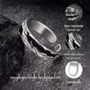 Zhou Baifu Men's Shadow Pinky Ring