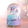 Creative Gift Rotating Carousel Crystal Ball unicorn Music Box Modern Minimalist Design Happy Time Musicwholesale Birthday gift