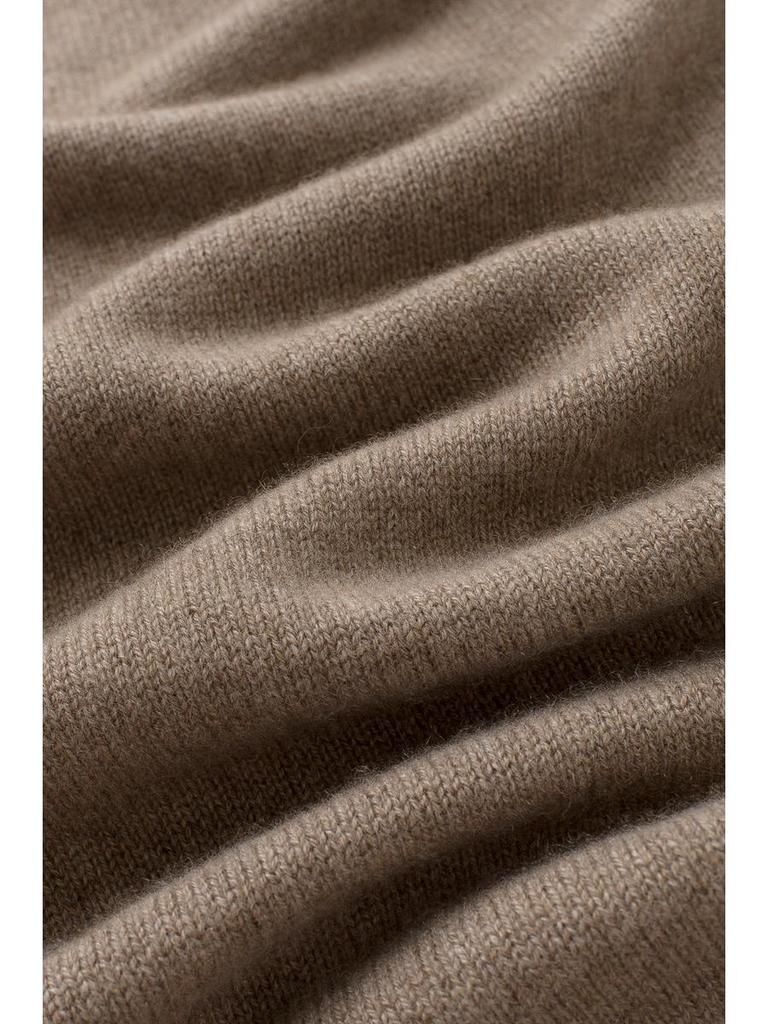 100% Pure Cashmere Women's Sleeveless V-Neck Cardigan, Inner Mongolia Wool Knit Vest