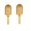 2PCS 820mm Rotary Burr Grinding Head with 6mm Round Handle for Metal Engraving Polishing Drill Tool Accessories