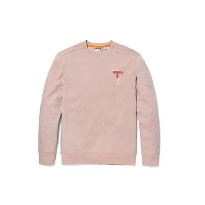 Buchstaben Strick Rundhals Sweatshirt Herren Sweatshirt Hellrosa A62VN-662