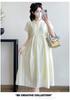 2026 Summer Korean Maternity Midi Dress: Simple, Fashionable, Loose, Plus Size, Slimming