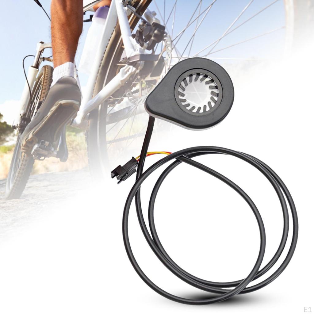 Electric Bicycle Pedal Sensor Black Accessories for Cycling Elecrtic Bike Scooter