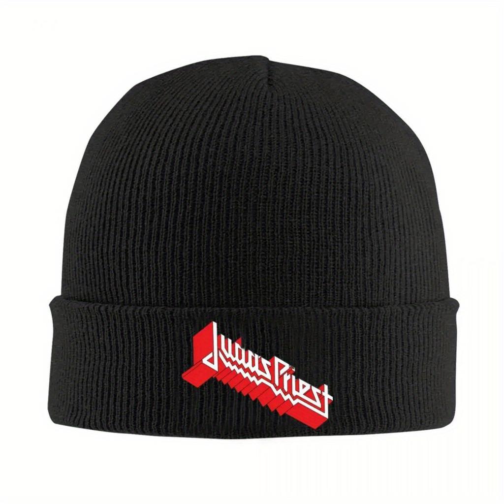 Judas Priest Band Knit Hat Beanies Winter Hat Warm Acrylic Hip-hop Caps for Men Women Gifts