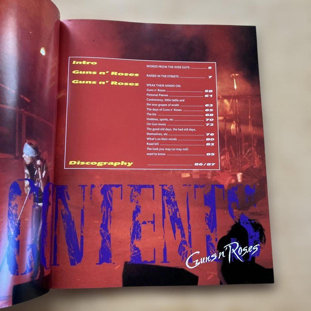 [USED] GUNS N' ROSES / Low Life In The ~ Photo Book