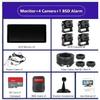 10.36" Gravador de 4 Canais Radar Inteligente de Ponto Cego Alarme BSD Monitor DVR de Carro Para Caminhão Ônibus