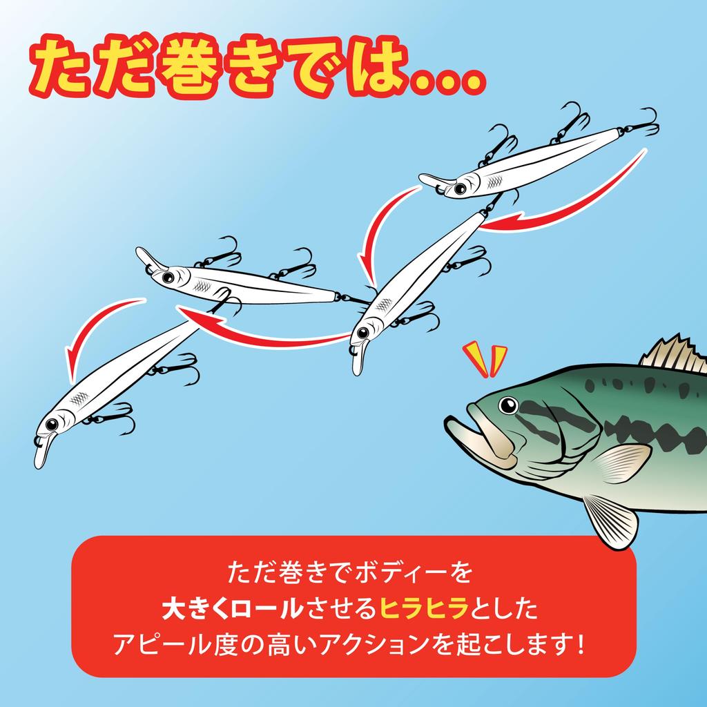 LUCKY CRAFT Slender Pointer 67S Leurre de Pêche Minnow (1081 Plasma