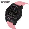 Sanda Men's Waterproof Sport Quartz Watch - Multifunctional & Hot-Selling