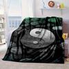 Flame Dance In Blue And Orange Blanket Flannel Blanket Throw Blanket Sofa Cover Blanket Soft Premium Blanket Picnic Blanket Tv Blanket Gifts