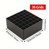 1 Stück 36Grids Art Markers Stifthalter, Desktop Marker Aufbewahrungsbox, Marker Stift Aufbewahrungsorganisator, Leere Aufbewahrungsbox (Ohne Markierung)