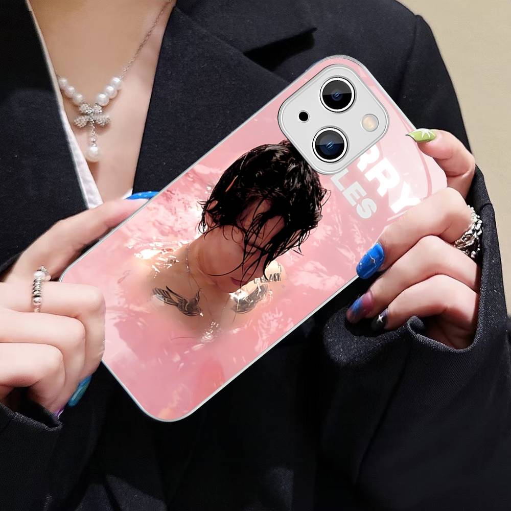 H-Harrys Music Styles For IPhone 14 13 12 Mini 11 Pro XS Max X XR 14 Plus Tempered Glass Cover
