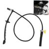 Spoon Head Design Coffee Machine Steam Brush Flexible Hose Cleaner Detachable Head Espresso Machine Cleaning Wand