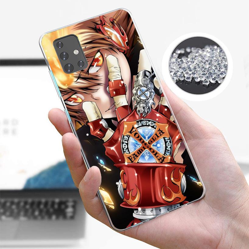 Katekyo Hitman Reborn Phone Case For Samsung Galaxy A52 A32 A22 A12 A51 A31 A50S A30S A20S A10S Note 20 Ultra 10 Plus S10 A72 A7