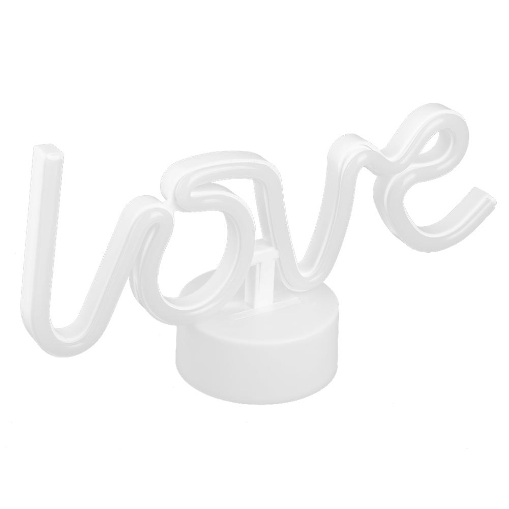 Innovative Unique Shape English Letter LED Light Home Bedroom Night Light Valentine S Day Gift