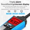 Portable Combustible Natural Gas Leak Location Determine Meter Tester Analyzer Accurate Detection with Sound Light Alarm