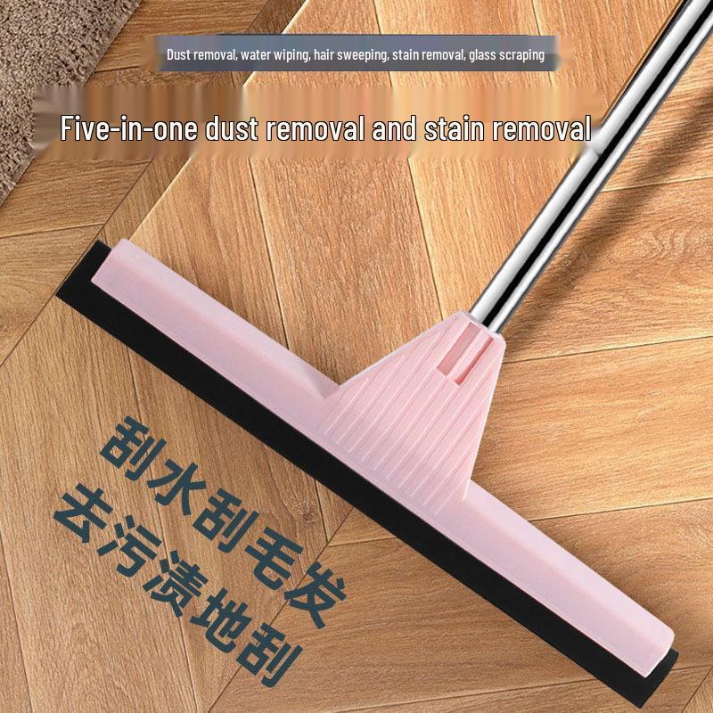 Silicone Floor and Window Water Wiper - Bathroom and Tile Cleaning Tool