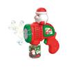 Christmas Fully Automatic Bubble Gun Toy Santa Claus Snowman Bubbles Stick Soap Bubbles Party Toy Kids Children's Birthdays Gift