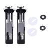 Toilet Seat Fastener Set Waterproof Stainless Steel Mounting Bolts with Expansion Sleeves and Washers, 2 Piece Set for Bathroom Repair