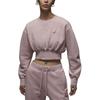 Flight Fleece Sweatshirt Women's Oxford Pink FV7153-601