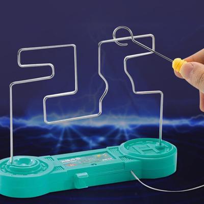 1Set Kids Collision Electric Shock Toy Education Electric Touch Maze Game