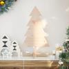 Christmas Tree - vidaXL - 80 Cm - Solid Pine Wood - Beige - Indoor